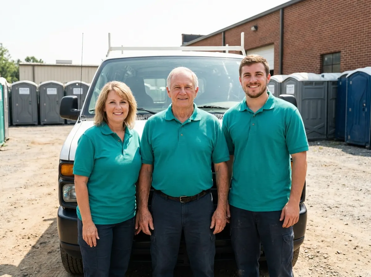 Top Tier Porta Potty Co portable toilet rentals team in Charlotte, NC